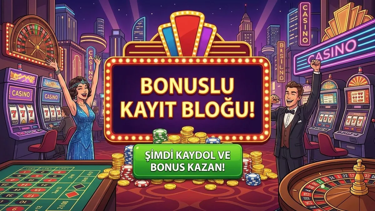 Bonuslu kayıt ekranı